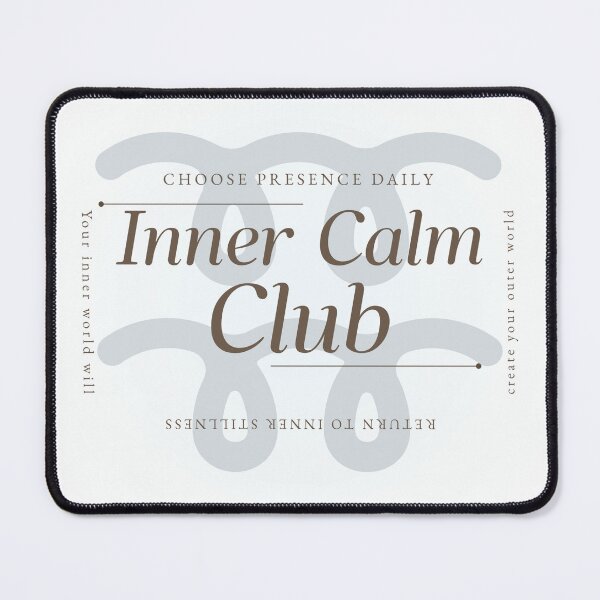 Item preview, Inner Calm Club— Mindfulness and Presence Design designed and sold by PresenceThreadsCo.