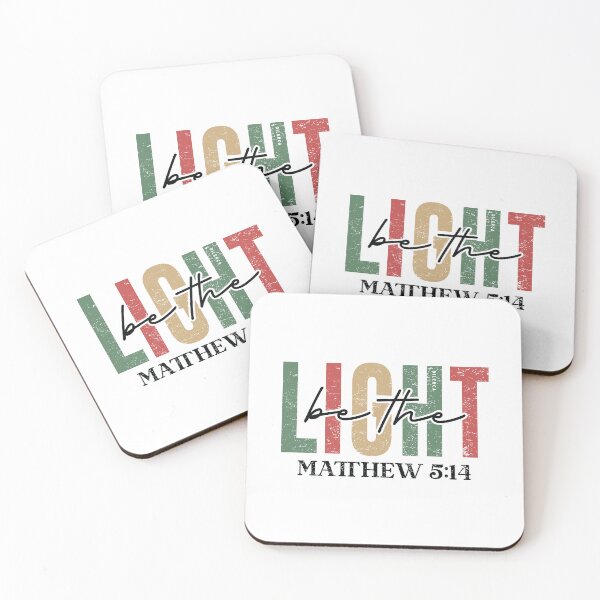 Item preview, be the light | Matthew 5:14 designed and sold by DiLerca.