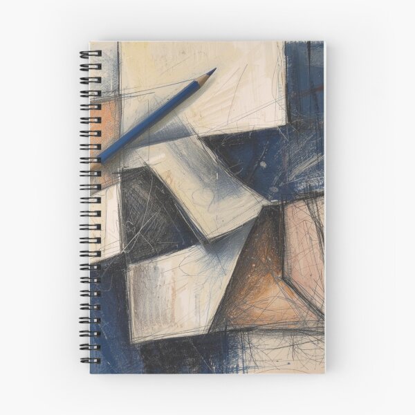 Item preview, Abstract Cubist Geometry Study designed and sold by Harmonic_Layers.