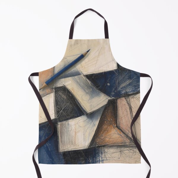 Item preview, Abstract Cubist Geometry Study designed and sold by Harmonic_Layers.