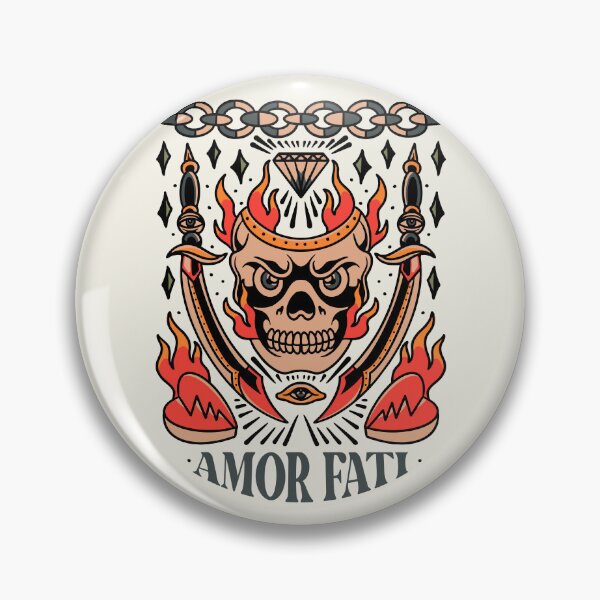 Artikelvorschau, Amor Fati – Liebe zum Schicksal entworfen und verkauft von Letitgo.guru Swag.