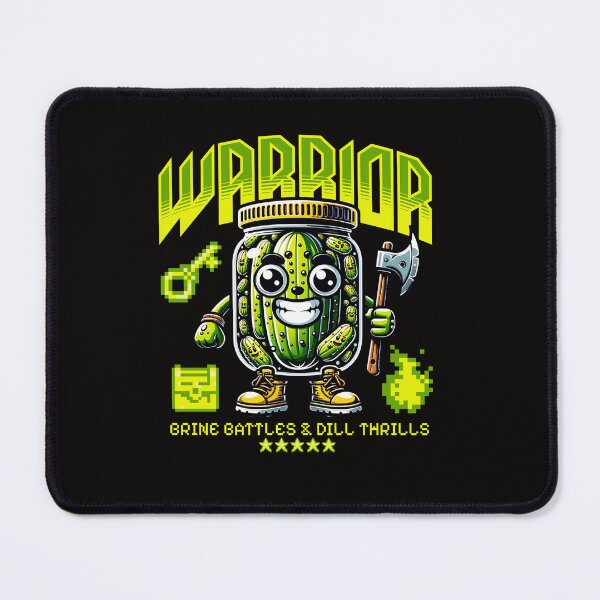 Item preview, Pickle Warrior: Brine Battles designed and sold by finkelart.