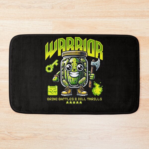 Item preview, Pickle Warrior: Brine Battles designed and sold by finkelart.