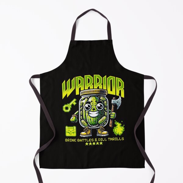 Item preview, Pickle Warrior: Brine Battles designed and sold by finkelart.