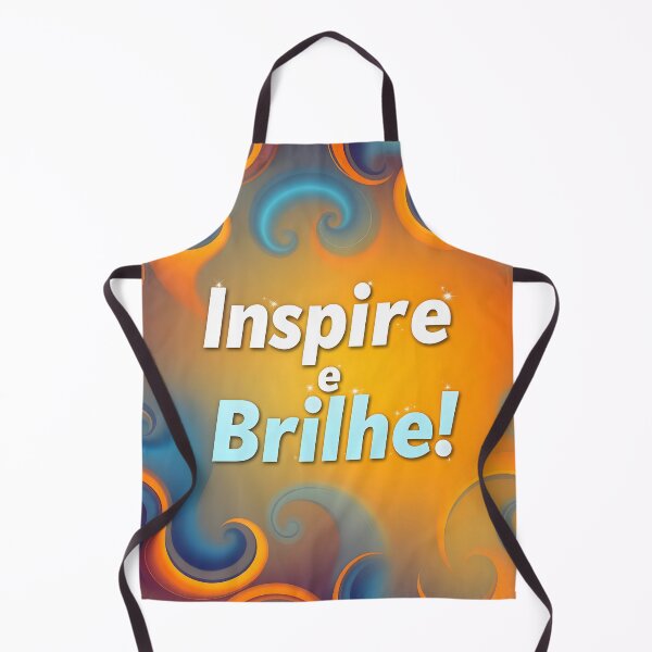 Item preview, Portuguese motivational phrase “Inspire e Brilhe!” (Inspire and Shine!) designed and sold by Beleza e Estilo.
