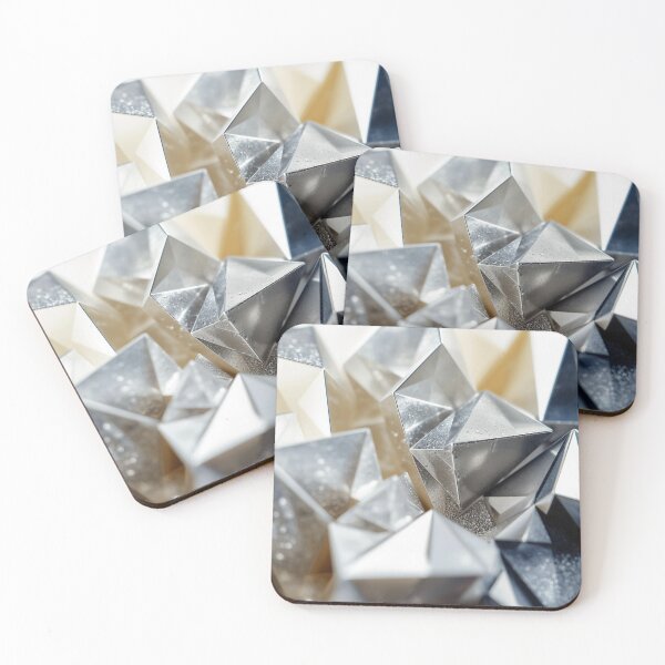 Item preview, Silver Geometric Crystal Cluster designed and sold by Harmonic_Layers.
