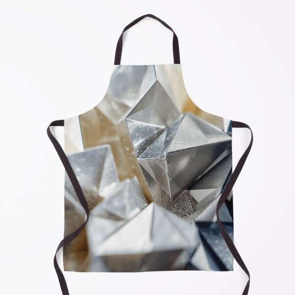 Item preview, Silver Geometric Crystal Cluster designed and sold by Harmonic_Layers.
