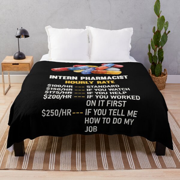 Item preview, Intern Pharmacist Hourly Rate designed and sold by mybegoniatee.