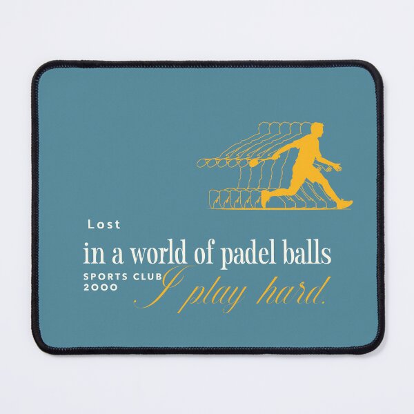 Item preview, Lost in a world of padel balls I play hard padel balls head. designed and sold by "Vibe & Style Merch".