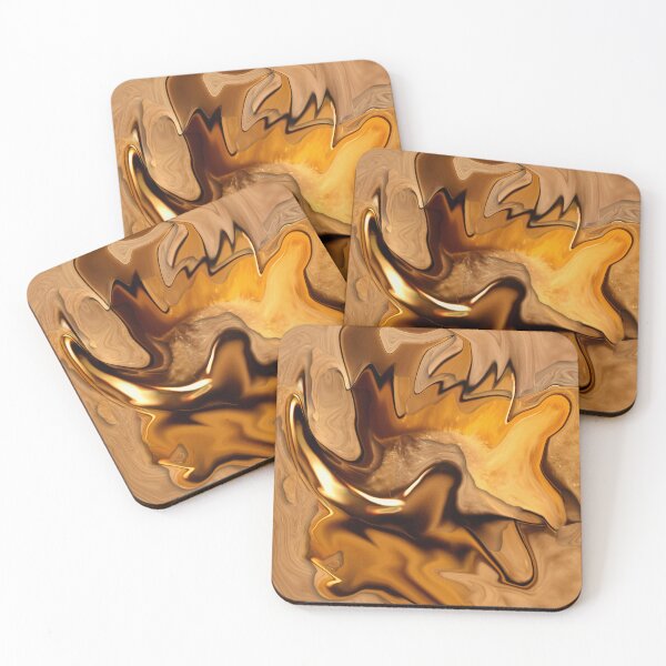 Item preview, Abstract Golden Moose Head designed and sold by mavicfe.