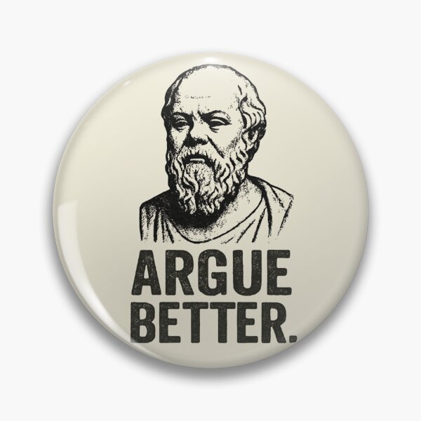 Item preview, Socrates Philosophy Shirt - Argue Better.(Socrates Meme Collection) designed and sold by SaraSumi.