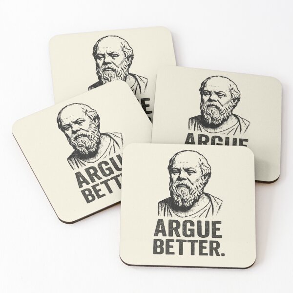 Item preview, Socrates Philosophy Shirt - Argue Better.(Socrates Meme Collection) designed and sold by SaraSumi.