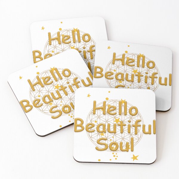 Item preview, Hello Beautiful Soul in Gold designed and sold by IHage.