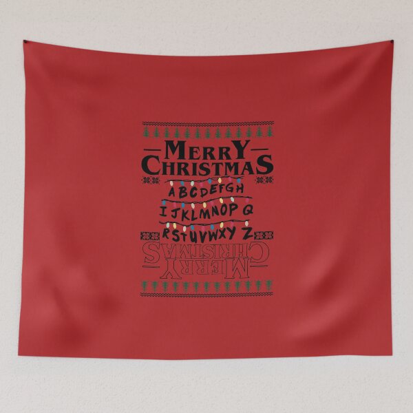 Item preview, Merry Christmas Stranger Christmas Lights 2 designed and sold by HokutoKaiStore.