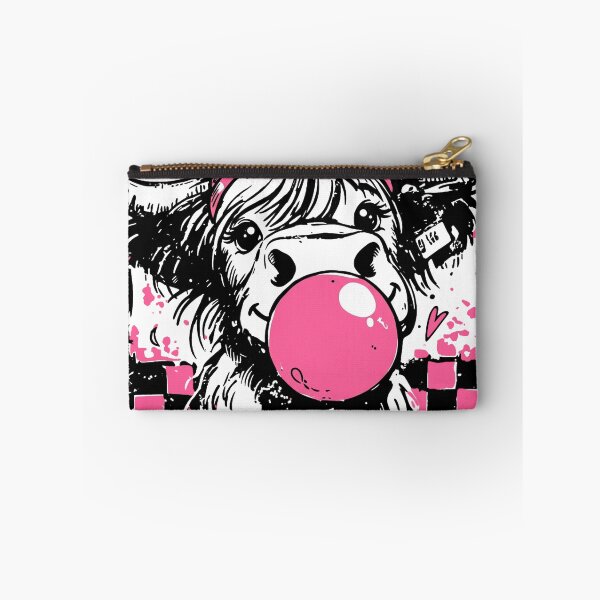 Item preview, Trendy Western Highland Cow Valentine's Day Sublimation Print designed and sold by minlik.