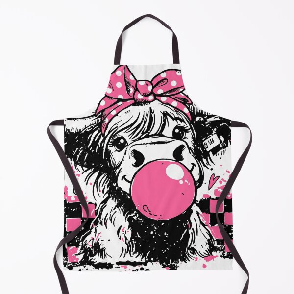 Item preview, Trendy Western Highland Cow Valentine's Day Sublimation Print designed and sold by minlik.