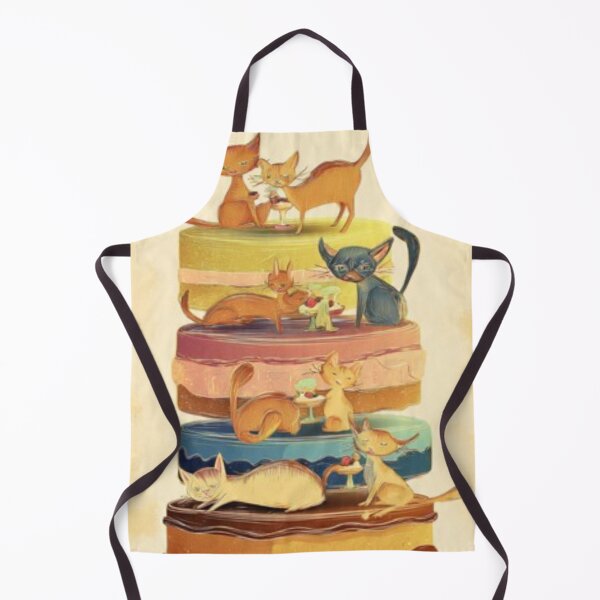 Item preview, Whimsical Cat Cake Party – Artistic Illustration designed and sold by TreatLLC.