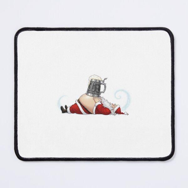 Item preview, Funny Santa with beer belly designed and sold by mayatA-rt.