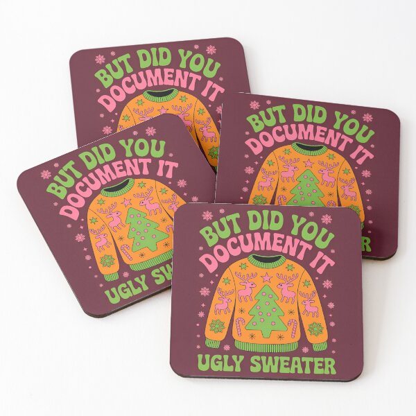 Item preview, But Did You Document It Ugly Sweater designed and sold by Print-Panda.
