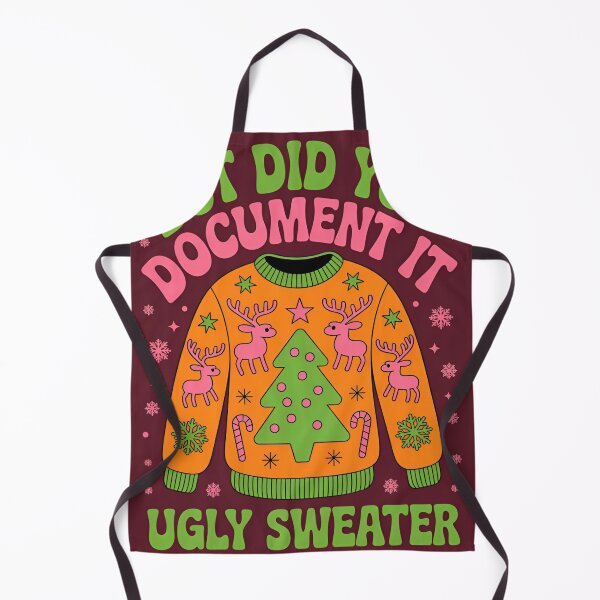 Item preview, But Did You Document It Ugly Sweater designed and sold by Print-Panda.