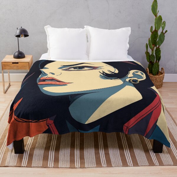 Item preview, Bold Retro Anime Portrait designed and sold by Uniquely Yours.