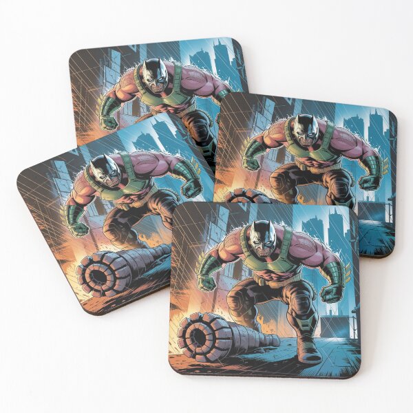 Item preview, Bane's Rain-Soaked Rampage: Gotham Storm Fury - DC Comics Fan Art Design designed and sold by Midnight Veil Designs.