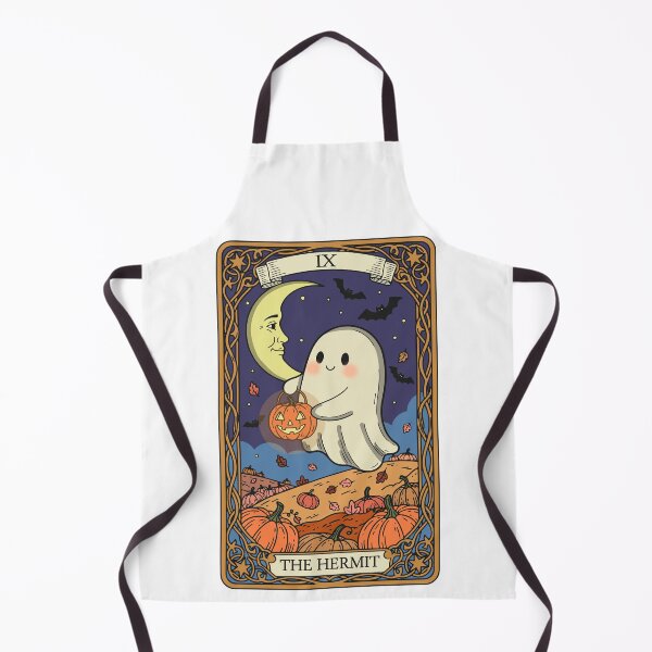 Item preview, Cute Tarot Ghost – The Hermit designed and sold by infinitybyinfinity.