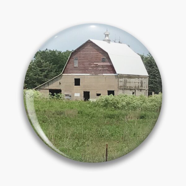 Item preview, Old Barn in Kansas | Unedited Rural Landscape designed and sold by WhoaDeals.