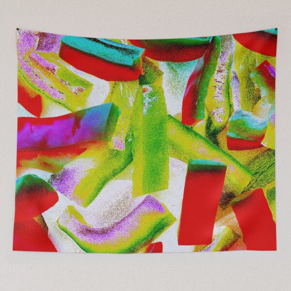 Item preview, Abstract Julienne Peppers designed and sold by mavicfe.