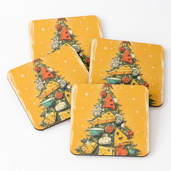 Item preview, Festive Cheese Quirky Christmas Tree Delight- A Whimsical Twist on Holiday Tradition designed and sold by OlfactoART Studio.
