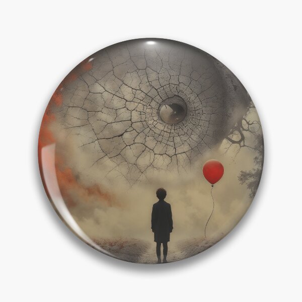 Item preview, Surreal Eye and Red Balloon designed and sold by DavidePoggio.