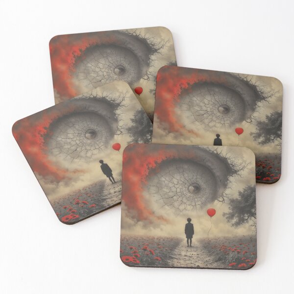 Item preview, Surreal Eye and Red Balloon designed and sold by DavidePoggio.