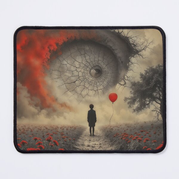 Item preview, Surreal Eye and Red Balloon designed and sold by DavidePoggio.
