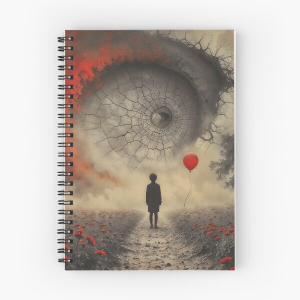 Item preview, Surreal Eye and Red Balloon designed and sold by DavidePoggio.