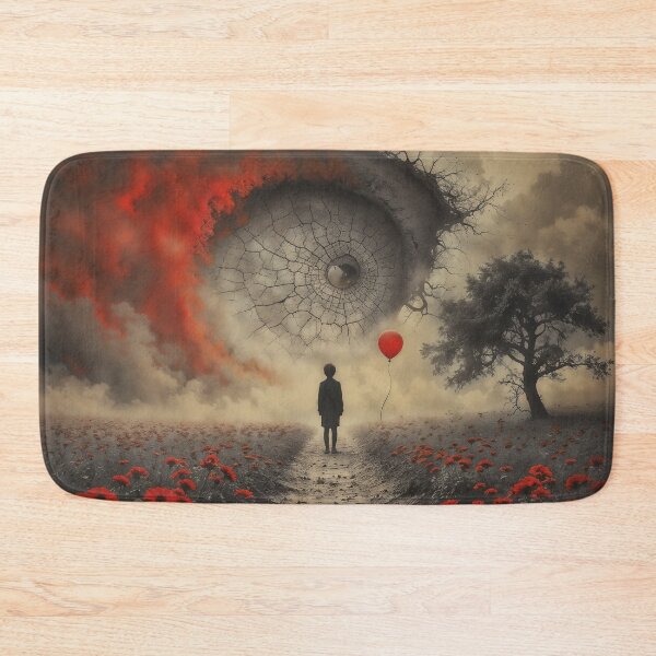 Item preview, Surreal Eye and Red Balloon designed and sold by DavidePoggio.