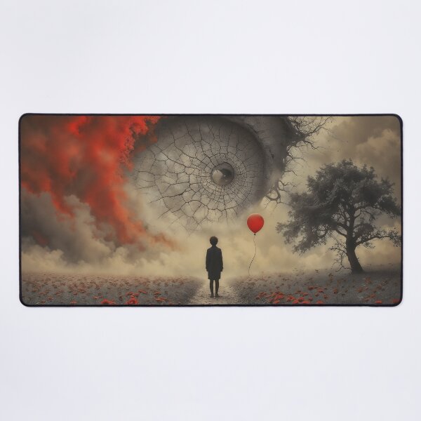 Item preview, Surreal Eye and Red Balloon designed and sold by DavidePoggio.