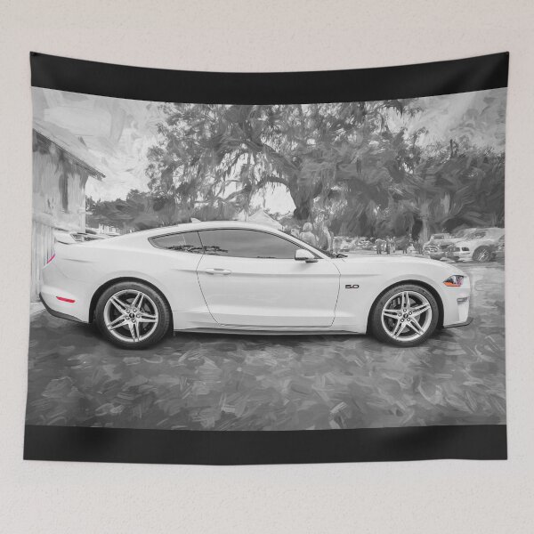 Item preview, 2019 White Ford Mustang GT 5.0 Premium X106 designed and sold by RichFrancoCars.