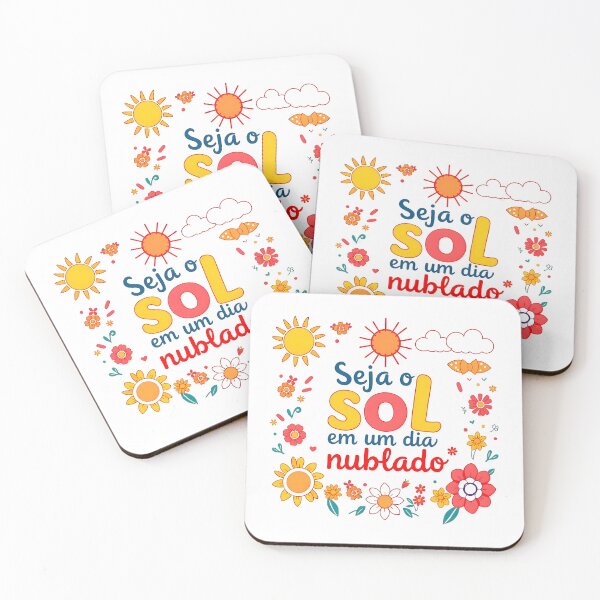 Item preview, Portuguese phrase “Seja o SOL em um dia nublado” (Be the SUN on a cloudy day) designed and sold by Beleza e Estilo.