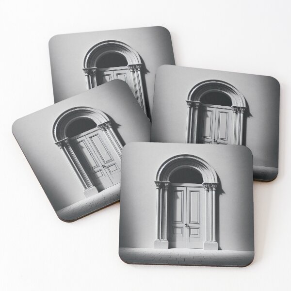 Item preview, Gothic Door of Light – Monochrome Fine Art Architecture designed and sold by Roberta Calabrese.