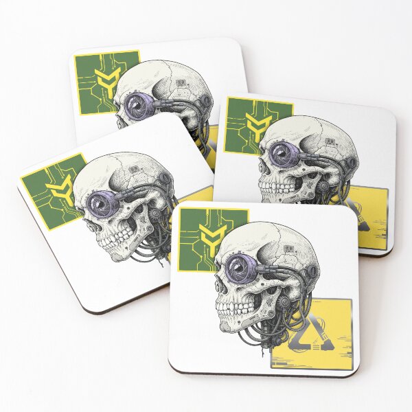 Item preview, The Cybernetic Skull designed and sold by krabbaraban.
