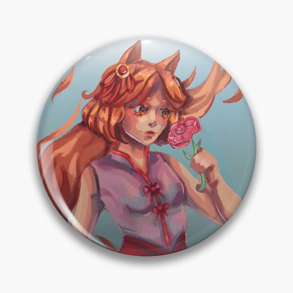 Item preview, Magic Fox With Flower designed and sold by starlit-art.