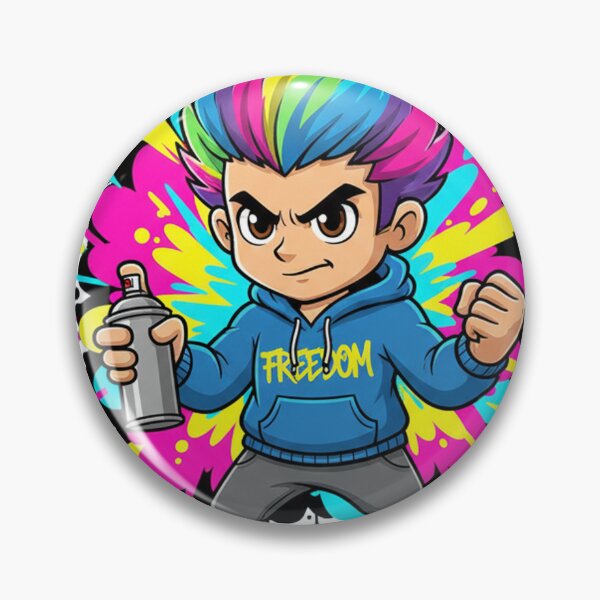 Item preview, Colorburst Graffiti Rebel designed and sold by Krfto.