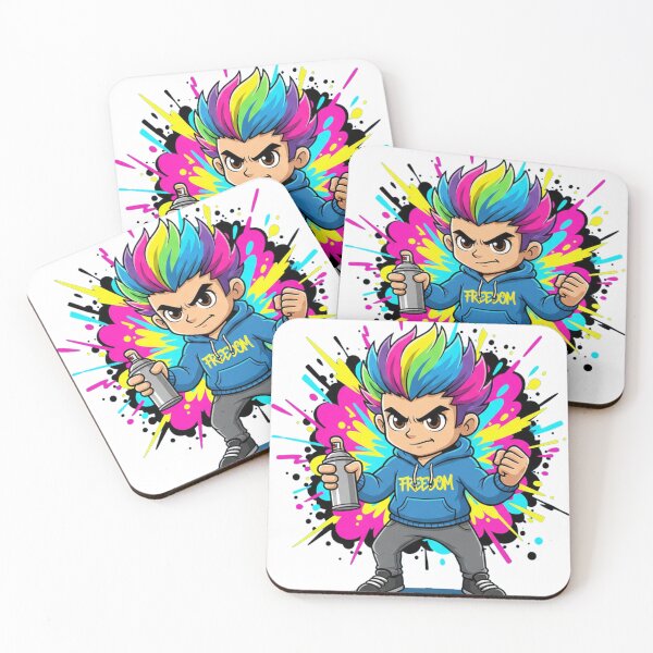 Item preview, Colorburst Graffiti Rebel designed and sold by Krfto.