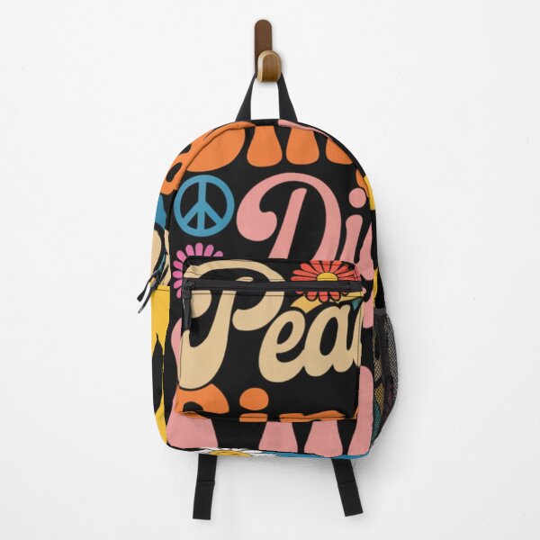 Item preview, Peace Out Single Digits Retro Groovy 10th Birthday Girls designed and sold by Clairenity Studio.