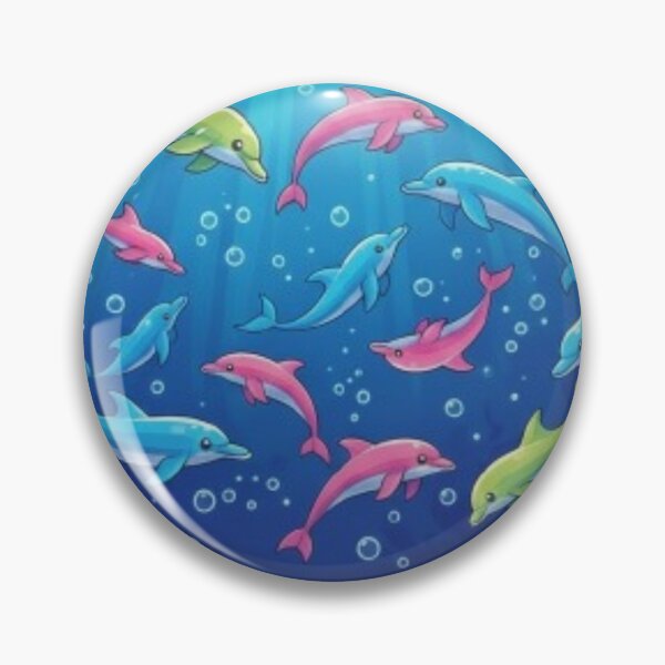Item preview, pod of dolphins designed and sold by PP&RAINBOW SHOP.