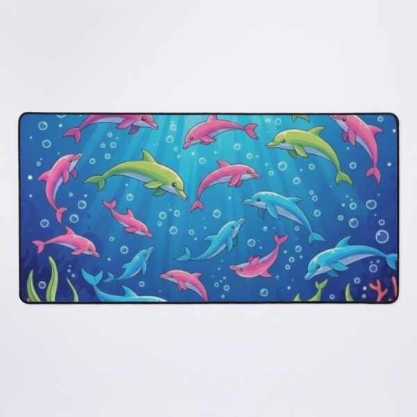 Item preview, pod of dolphins designed and sold by PP&RAINBOW SHOP.