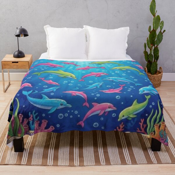 Item preview, pod of dolphins designed and sold by PP&RAINBOW SHOP.