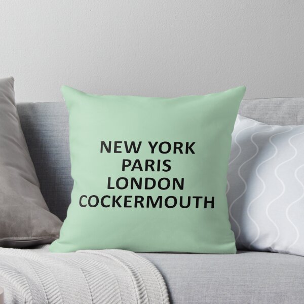 Item preview, New York, London, Paris, Cockermouth designed and sold by Jeallan Designs.