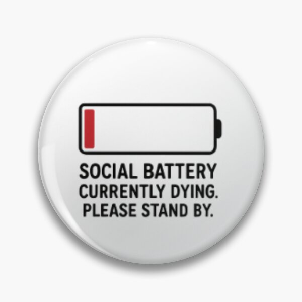 Item preview, Social Battery designed and sold by Pachewba.
