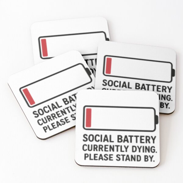 Item preview, Social Battery designed and sold by Pachewba.